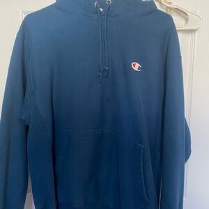 Champion Blue Pullover Hoodie